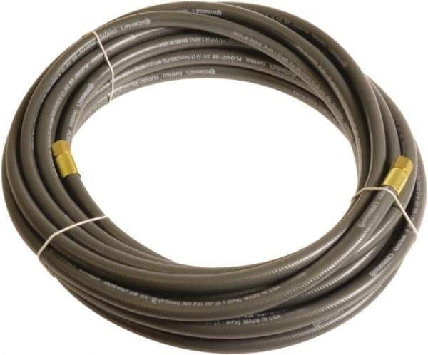 Continental ContiTech - 1/2" ID x 0.78" OD 50' Long Multipurpose Air Hose - FNPT x FNPT Ends, 300 Working psi, -10 to 158°F, 1/2" Fitting, Gray - USA Tool & Supply