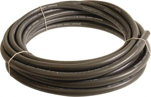 Continental ContiTech - 3/8" ID x 0.6" OD 100' Long Multipurpose Air Hose - 300 Working psi, -10 to 158°F, Gray - USA Tool & Supply