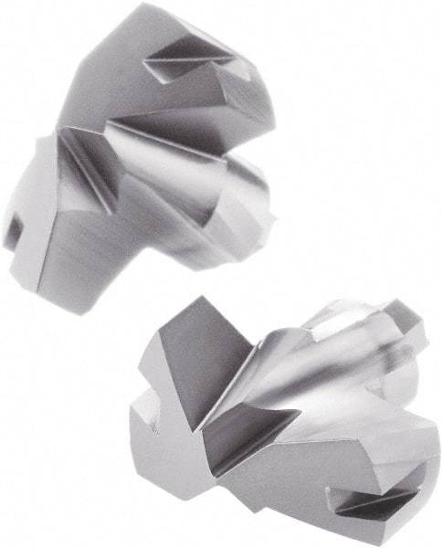 OSG - Series 78PXD, 24.5mm Diam Grade CF225 140° Replaceable Drill Tip - Carbide, Uncoated, 12 Seat Size - USA Tool & Supply