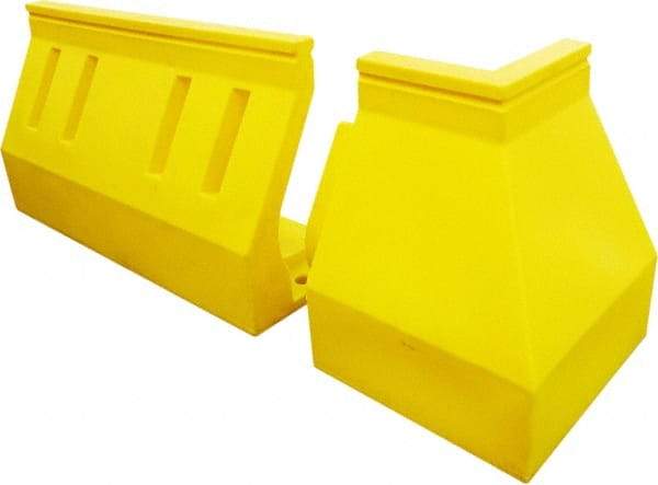 UltraTech - 2-1/2' Long x 2-1/2' Wide x 36" High, Spill Containment Wall - Compatible with Berm - USA Tool & Supply