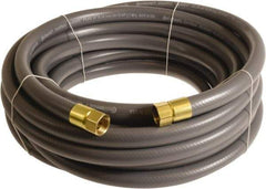 Continental ContiTech - 3/4" ID x 1.11" OD 20' Long Multipurpose Air Hose - FNPT x FNPT Ends, 250 Working psi, -10 to 158°F, 3/4" Fitting, Gray - USA Tool & Supply