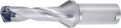 OSG - 0.984 to 1.023" Diam, 3xD, 3.012" Max Depth, 1-1/4" Shank Diam, 4.409" Flute, Replaceable Tip Drill - PXDH\x85. Insert, 13 Seat Size, PXDZ Toolholder, Series 52400 - USA Tool & Supply