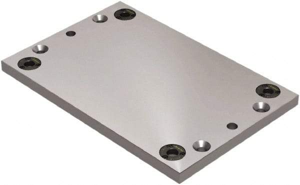 Jergens - 15" Long x 10" Wide Steel Fixture Plate - 3/4" Plate Thickness - USA Tool & Supply