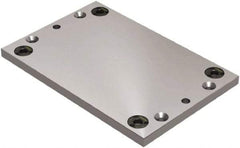 Jergens - 375mm Long x 250mm Wide Steel Fixture Plate - 20mm Plate Thickness - USA Tool & Supply