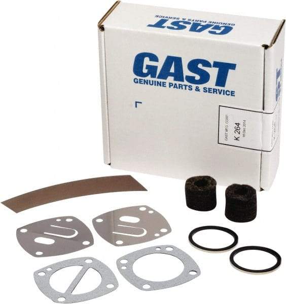 Gast - Air Compressor Repair Kit - Use with Gast 48 Frame Piston Pumps - USA Tool & Supply