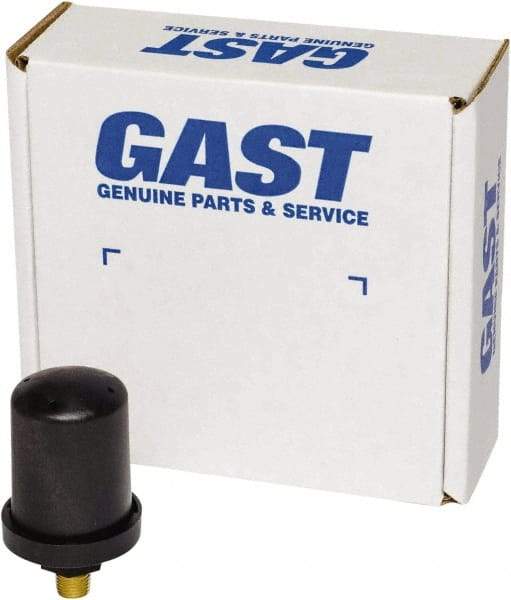 Gast - 1/4 NPT Air Compressor Filter/Muffler Assembly - Use with Gast 48/56 Frame Piston Pumps - USA Tool & Supply