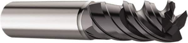 Seco - 16mm, 4 Flute, Single End, Solid Carbide, 6mm Corner Radius End Mill - 92mm OAL, 40° Helix, Right Hand Flute, 34mm LOC, Right Hand Cut, 42mm Extended Reach - USA Tool & Supply