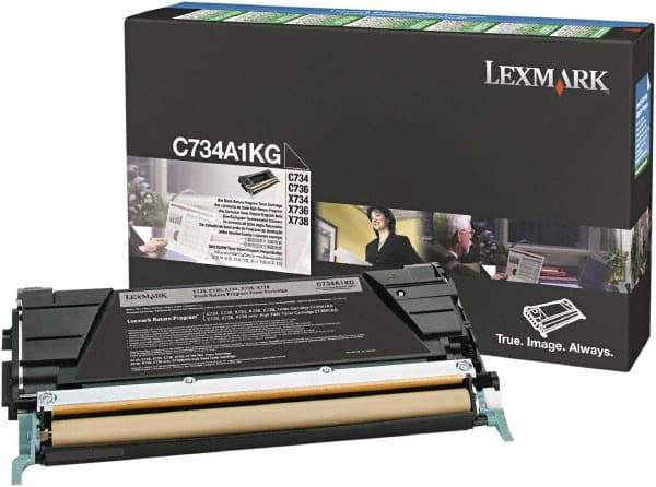 Lexmark - Black Toner Cartridge - Use with Lexmark X746, X748 - USA Tool & Supply