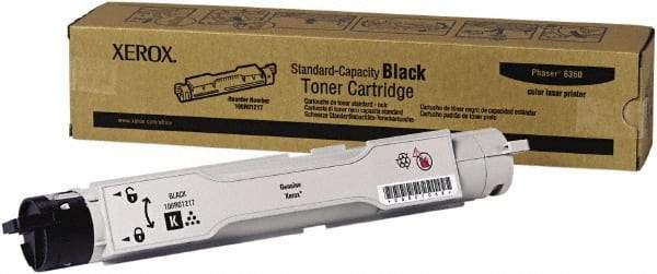 Xerox - Black Toner Cartridge - Use with Xerox Phaser 6360 - USA Tool & Supply