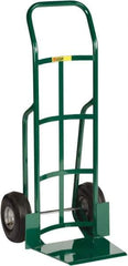 Little Giant - 800 Lb Capacity 47" OAH Hand Truck - 13-1/2 x 16" Base Plate, Continuous Handle, Steel, Pneumatic Wheels - USA Tool & Supply