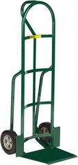 Little Giant - 800 Lb Capacity 49" OAH Hand Truck - 13-1/2 x 16" Base Plate, Loop Handle, Steel, Solid Rubber Wheels - USA Tool & Supply