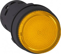 Schneider Electric - Pushbutton Switch Illuminated Body - Orange - USA Tool & Supply