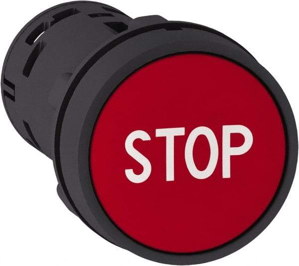 Schneider Electric - Pushbutton Switch Body - Red - USA Tool & Supply