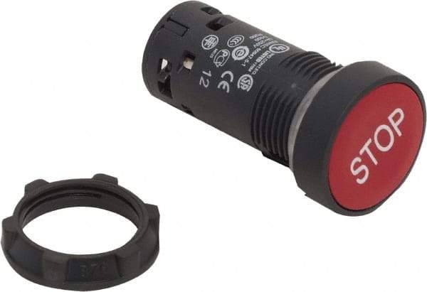 Schneider Electric - Pushbutton Switch Body - Red - USA Tool & Supply