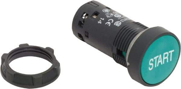 Schneider Electric - Pushbutton Switch Body - Green - USA Tool & Supply