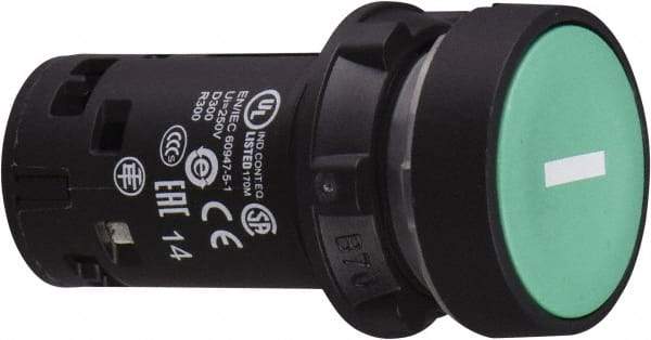 Schneider Electric - Pushbutton Switch Body - Green - USA Tool & Supply