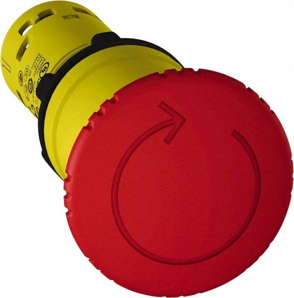 Schneider Electric - Pushbutton Switch Emergency Stop - USA Tool & Supply