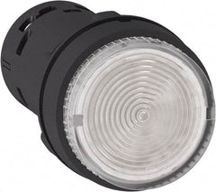 Schneider Electric - Pushbutton Switch Illuminated Body - Clear - USA Tool & Supply