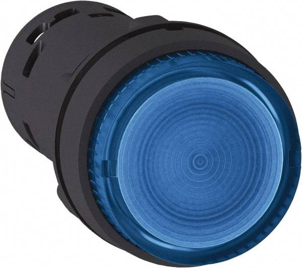 Schneider Electric - Pushbutton Switch Illuminated Body - Blue - USA Tool & Supply