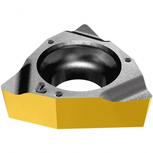 Iscar - WNMA432 Grade IC8150 Carbide Turning Insert - TiCN/Al2O3 Finish, 80° Trigon, 1/2" Inscr Circle, 3/16" Thick, 1/32" Corner Radius - USA Tool & Supply