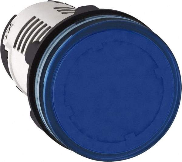 Schneider Electric - 120 V Blue Lens LED Pilot Light - USA Tool & Supply