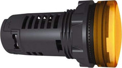 Schneider Electric - 120 V Orange Lens LED Pilot Light - USA Tool & Supply