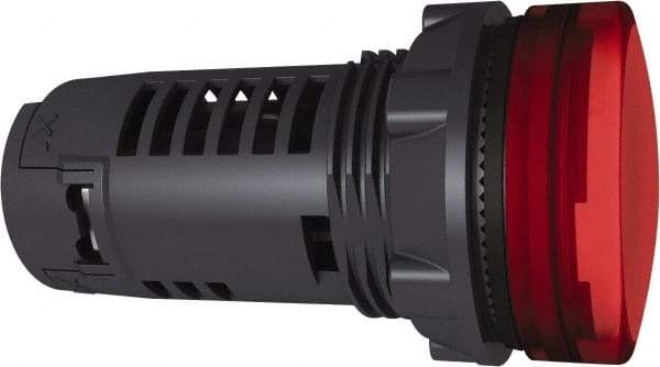 Schneider Electric - 120 V Red Lens LED Pilot Light - USA Tool & Supply