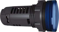 Schneider Electric - 24 V Blue Lens LED Pilot Light - USA Tool & Supply