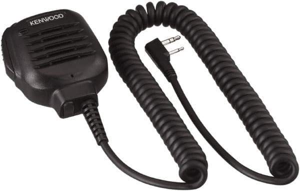 Kenwood - Two Way Radio Speaker/Microphone - Use with Two-Way Radios - USA Tool & Supply