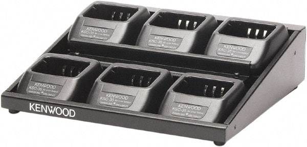 Kenwood - Two Way Radio 6-Unit Docking Station - 6 Radios, Series ProTalk - USA Tool & Supply