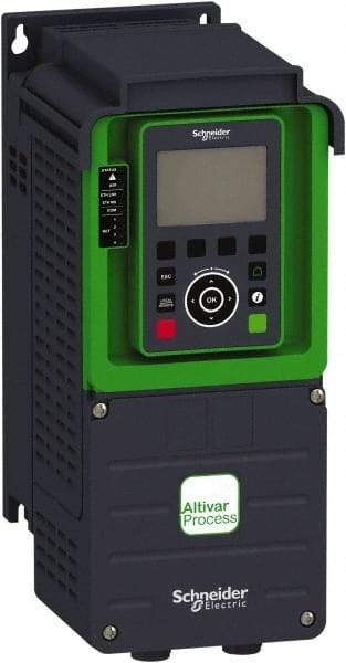 Schneider Electric - 3 Phase, 460 Volt, 5 hp, Variable Frequency Drive - UL Type 1 - USA Tool & Supply