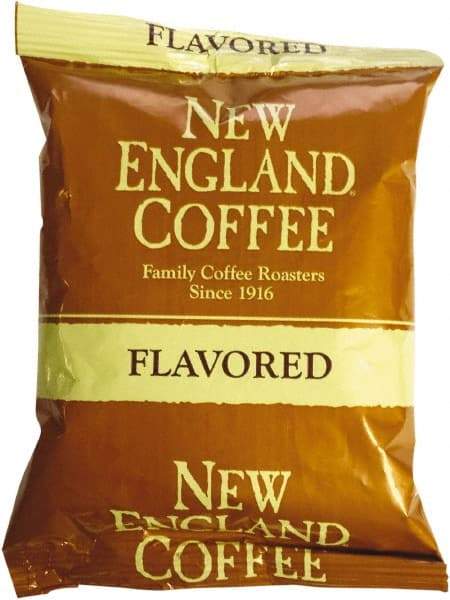 New England Coffee - Coffee Portion Packs, Hazelnut Cr\xE8me, 2.5 oz Pack, 24/Box - USA Tool & Supply