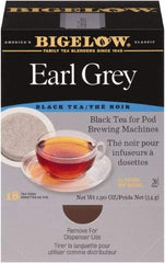 Bigelow - Earl Grey Black Tea Pods, 1.90 oz, 18/Box - USA Tool & Supply