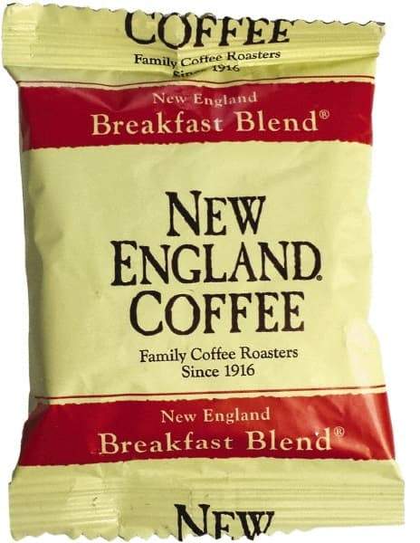 New England Coffee - Coffee Portion Packs, Breakfast Blend, 2.5 oz Pack, 24/Box - USA Tool & Supply