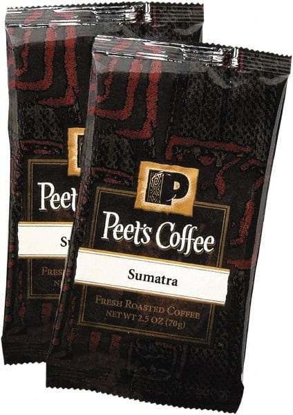 Peet's Coffee & Tea - Coffee Portion Packs, Sumatra, 2.5 oz Frack Pack, 18/Box - USA Tool & Supply