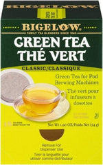 Bigelow - Green Tea Pods, 1.90 oz, 18/Box - USA Tool & Supply