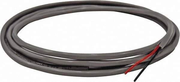 Value Collection - 22 AWG, 2 Wire, 1,000' OAL Unshielded Automation & Communication Cable - PVC Insulation, Tinned Copper Conductor, 300 Volts, 0.156" OD - USA Tool & Supply