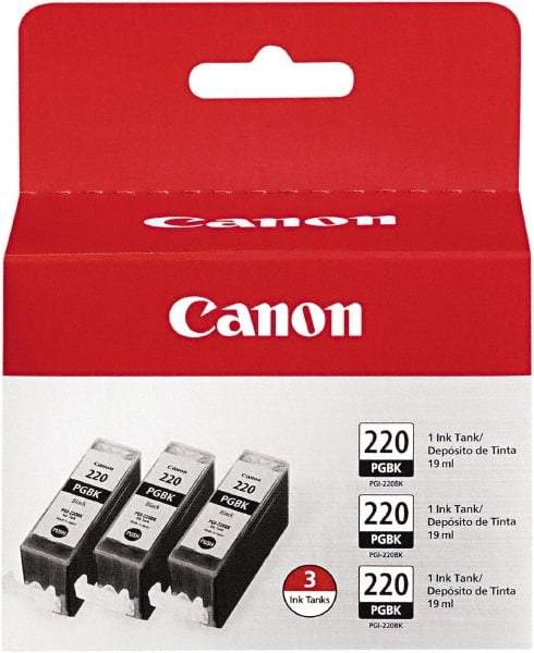 Canon - Black Ink Cartridge - Use with Canon PIXMA iP3600, iP4600, iP4700, MP560, MP620, MP640, MP980, MP990, MX860, MX870 - USA Tool & Supply