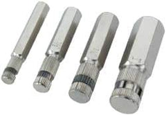 Proto - 4 Piece, 3/8" to 1", Internal Pipe Wrench Set - Inch Measurement Standard, Satin Chrome Finish - USA Tool & Supply