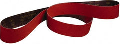 3M - 2" Wide x 72" OAL, 120 Grit, Ceramic Abrasive Belt - Ceramic, Fine, Coated, Series 947A - USA Tool & Supply