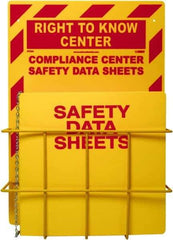 NMC - 20" Wide x 14" High, Information Center - 3 Rings, English - USA Tool & Supply