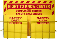 NMC - 20" Wide x 28" High, Information Center - 3 Rings, English - USA Tool & Supply