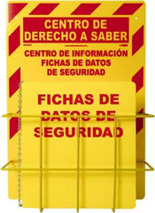 NMC - 20" Wide x 14" High, Information Center - 3 Rings, Spanish - USA Tool & Supply