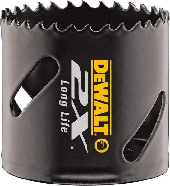 DeWALT - 1-1/16" Diam, 1-7/8" Cutting Depth, Hole Saw - Bi-Metal Saw, Toothed Edge - USA Tool & Supply