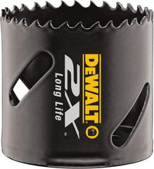 DeWALT - 1-11/16" Diam, 1-7/8" Cutting Depth, Hole Saw - Bi-Metal Saw, Toothed Edge - USA Tool & Supply