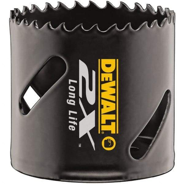 DeWALT - 4-3/4" Diam, 1-7/8" Cutting Depth, Hole Saw - Bi-Metal Saw, Toothed Edge - USA Tool & Supply