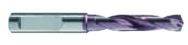 6.1mm Dia. - Carbide HP 3XD Drill-140° Point-Coolant-Firex-Notch Shank - USA Tool & Supply