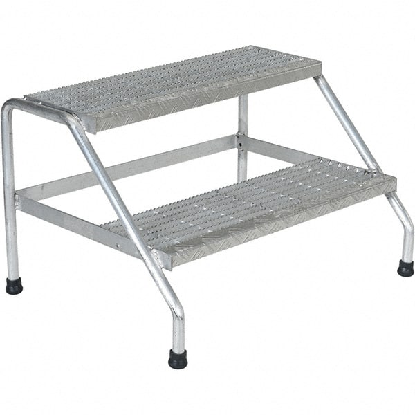 Vestil - 20" High 500 Lb Capacity 2 Step Stand - USA Tool & Supply