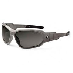 LOKI-PZ POL SMK LENS MATTE GRAY - USA Tool & Supply