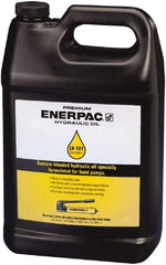 Enerpac - 1 Gal Container Mineral Hydraulic Oil - -42.78 to 190.56°F, ISO 15, 82 SUS at 100°F - USA Tool & Supply